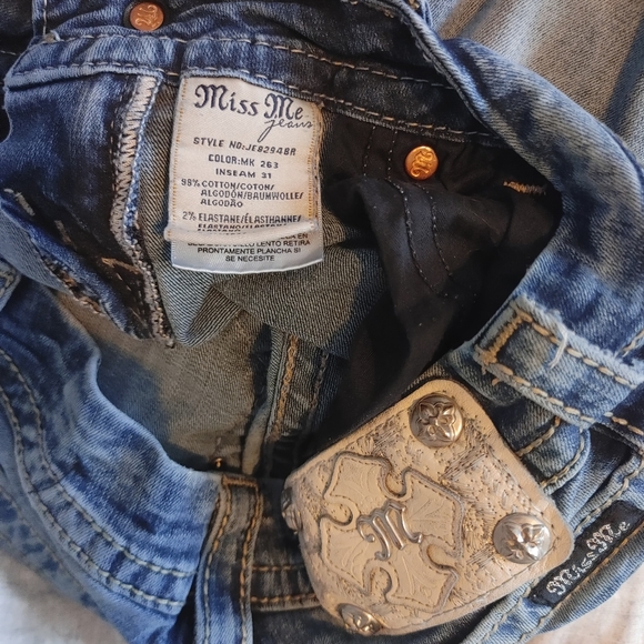 Miss Me embellished Boot cut Stretch jeans - Picture 9 of 11